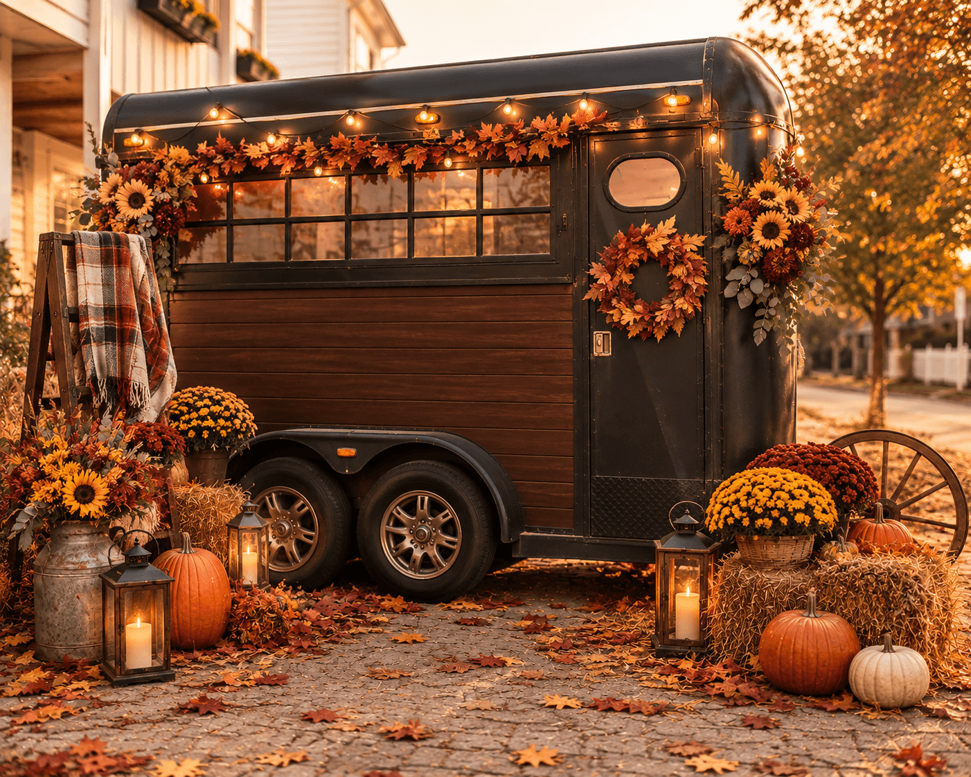 Autumn styled mock-up