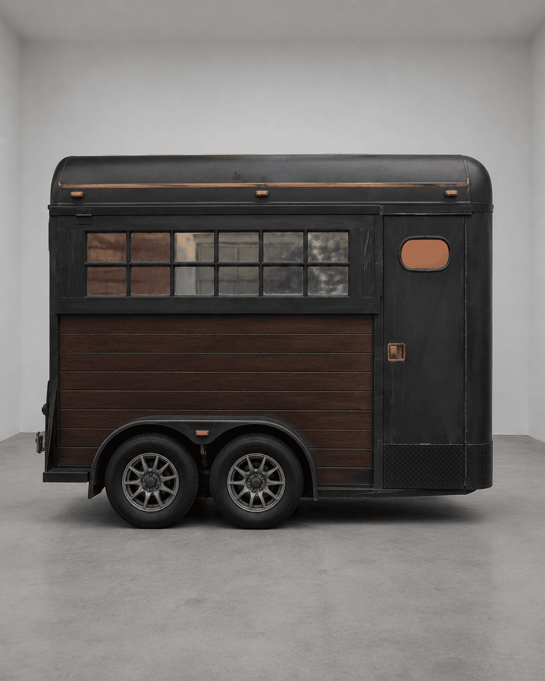 Studio side profile mock-up